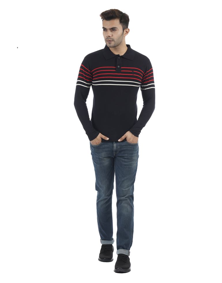 Porto Bello Men's Casual Winter Wear Pullover